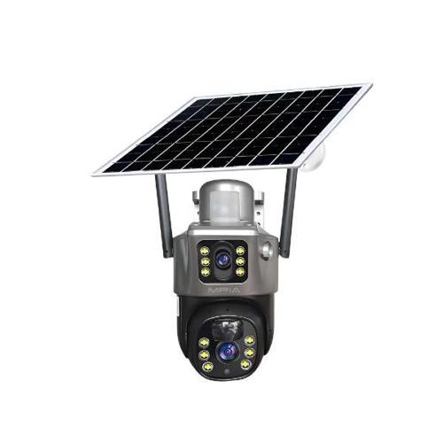 3 MP + 3 MP Çift Lens Solar TF Kart Girişli 4G Kamera