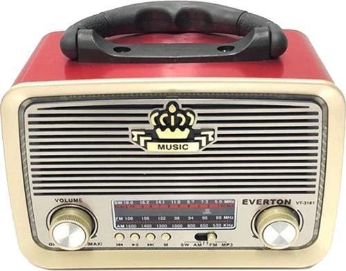 BT USB İBRELİ ŞARJLI RADYO (5365)