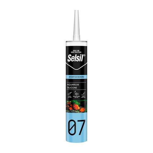 SELSİL 05 MUTFAK VE BANYO SİLİKONU ŞEFFAF 280ML (5365)