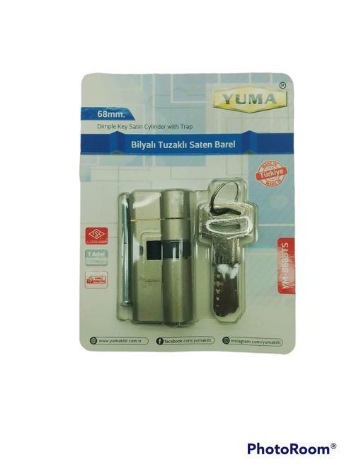 TUZAKLI BİLYALI BEYAZ BAREL (5365)