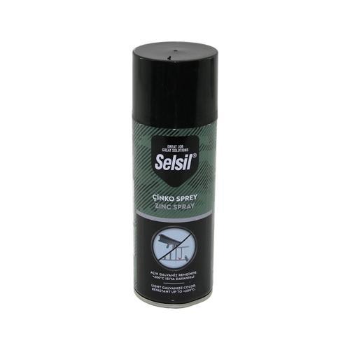 SELSİL TAB-442 ÇİNKO=AÇIK GALVANİZ RENK SPREY BOYA 400ML (5365)
