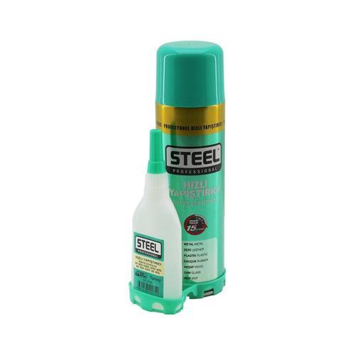 STEEL CK-2769  500ML+ 100GR  HIZLI YAPIŞTIRICI (5365)