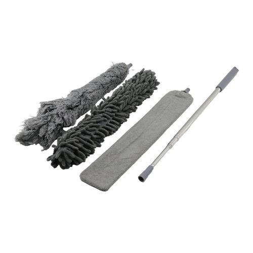 3PCS PÜSKÜL- MAKARNA- DÜZ TOZ ALMA SET ESNEK BAŞLI-43CM  UZAYAN SAPLI=43-205CM BRKT-910200 (5365)