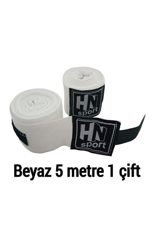 Boks Kick Boks Muay Thai Wushu Sanda Tüm Sporlar İçin El Bandajı 5 M X 2 Adet Elastik Boks Bandajı