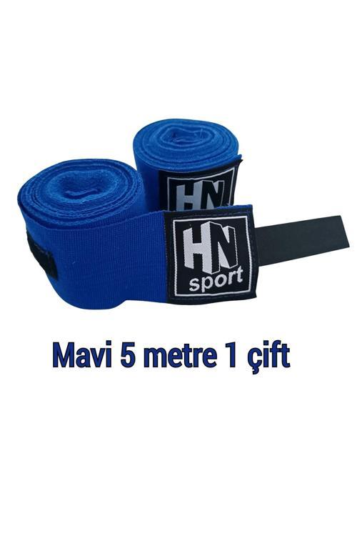 Boks Kick Boks Muay Thai Wushu Sanda Tüm Sporlar İçin El Bandajı 5 M X 2 Adet Elastik Boks Bandajı