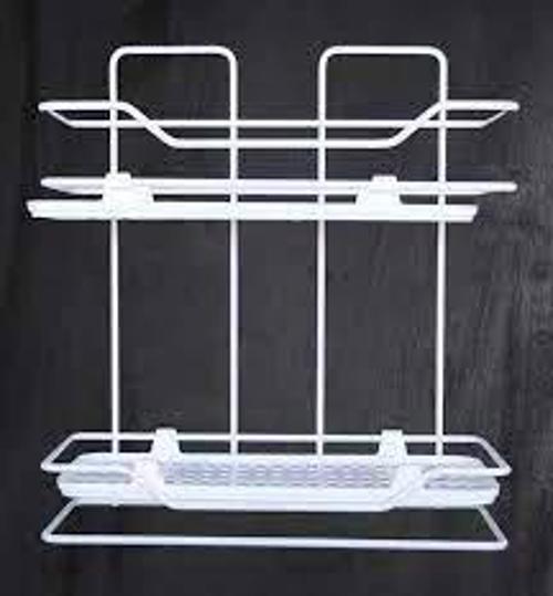 ZAMBAK 2Lİ RAF SİYAH BEYAZ (5365)