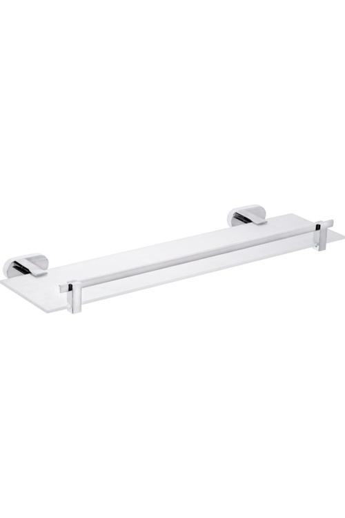 Adnoss Otto Chrome Serisi Muhafazalı Camlı Etajer