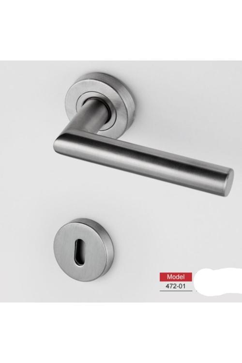 Adnoss 472-01 Paslanmaz L Tipi Oda Kapı Kolu