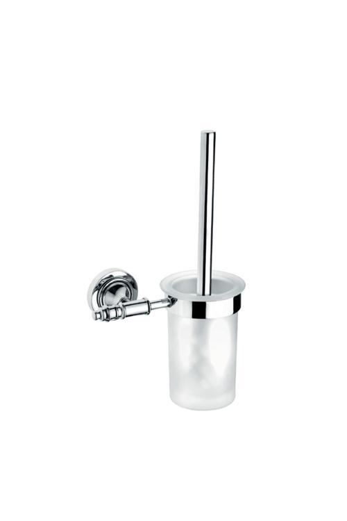 Adnoss Efes Klozet Fırçalığı Camlı , Wc Fırçalık Efs-C1031