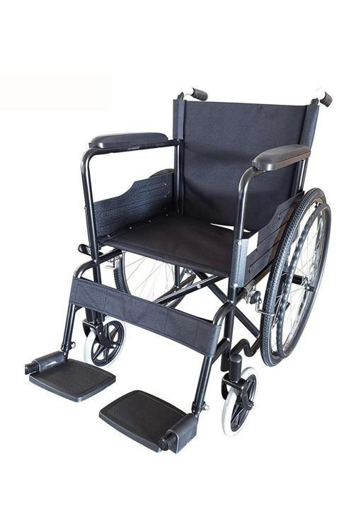 Tekerlekli Sandalye Manuel Katlanabilir Siyah Bme4611