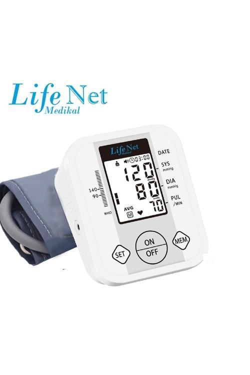 Üst Koldan Ölçer Dijital Tansiyon Aleti Nabız Ölçer Usb Girişli Jn-163D