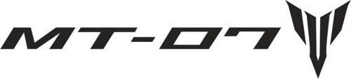 Yamaha Mt-07 Sticker 00360 16X4 Cm