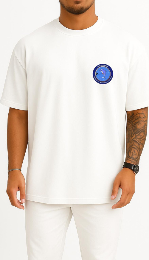 Oversize Tcg Akçakoca M268 Cep Tasarımlı Unisex T-Shirt