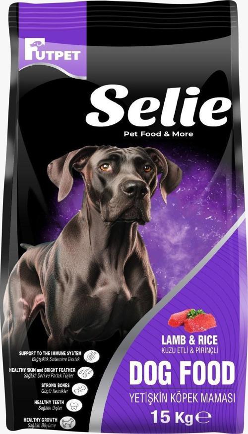 Premium Kuzu Etli & Pirinçli Yetişkin Köpek Maması 15 kg