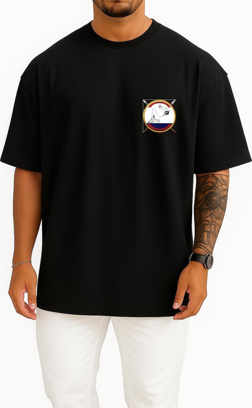 Oversize Tcg Mızrak P332 Cep Tasarımlı Unisex T-Shirt