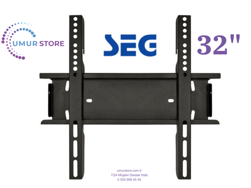 Seg 32SRB900 32inc 80 cm HD Smart 32”, 39”, 40” Uyumlu Lcd Led TV Sabit Duvar Askı Aparatı