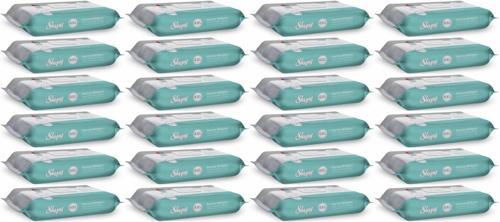 Perine Bölgesi ve Vücut Temizleme Islak Mendil Havlu 50 Yaprak (Ebat 4XL) (24 Lü Set)