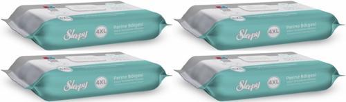 Perine Bölgesi ve Vücut Temizleme Islak Mendil Havlu 50 Yaprak (Ebat 4XL) (4 Lü Set)