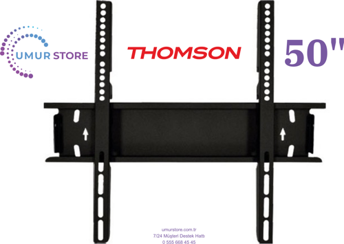 Thomson 50QG6C14 UHD 50" 126 Ekran 42”, 43”, 49”, 50” Uyumlu Lcd Led TV Sabit Duvar Askı Aparatı