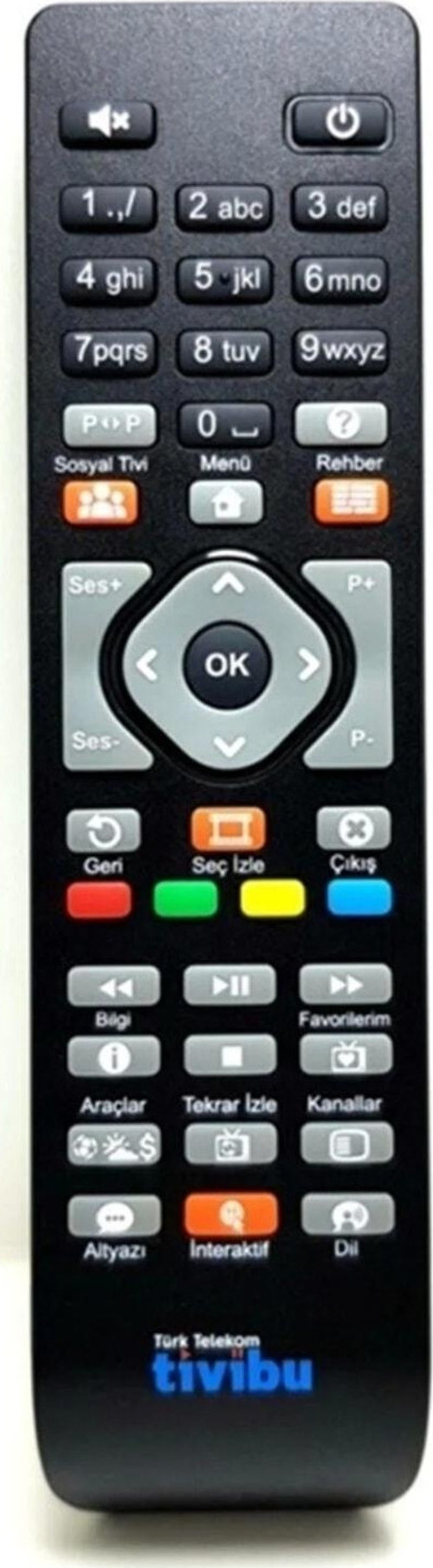 Orjinal ORIGINAL TİVİBU AIRTIES Airties HD Tivibu TİVİ BU KUMANDA