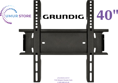 Grundig 40GJF6500B 40inc 100 cm FHD Google Smart 32”, 39”, 40” Uyumlu Lcd Led TV Sabit Duvar Askı Ap