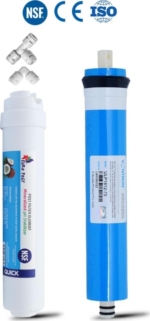 Su Arıtma Cihazı Filtresi Nsf Vontron Membran - Nsf Europost Tatlandırıcı 1840 Son Karbon