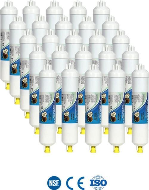 Yeni Nesil Tüm Cihazlara Uyumlu 1100 Iodine Tatlandırıcı Filtre Son Karbon 25 Adet