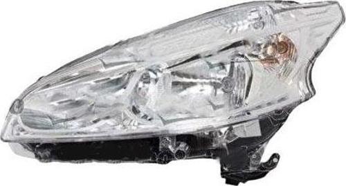 FAR SOL SINYALLI MOTORLU AMPULLU PEUGEOT 208 2012- - 044744