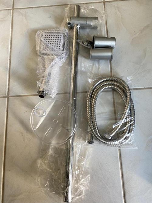 Fonksiyonlu Hortumlu Duş Telefonu Başlığı Duşluk Banyo Duşakabin Spiralli