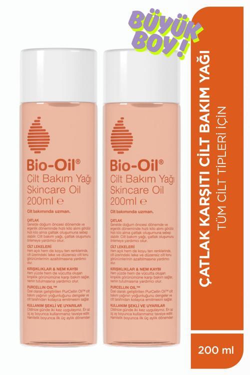 Çatlak Karşıtı & Leke Karşıtı Nemlendirici Cilt Bakım Yağı 200 ml - 2 Adet