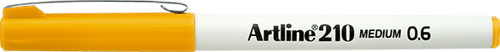 210 Keçe Uçlu Kalem 0.6mm Medium Liner Sarı