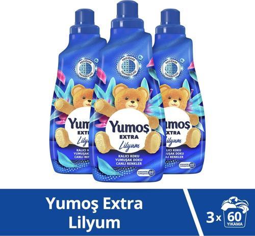Extra Konsantre Çamaşır Yumuşatıcısı Lilyum 3 x 1440 ML