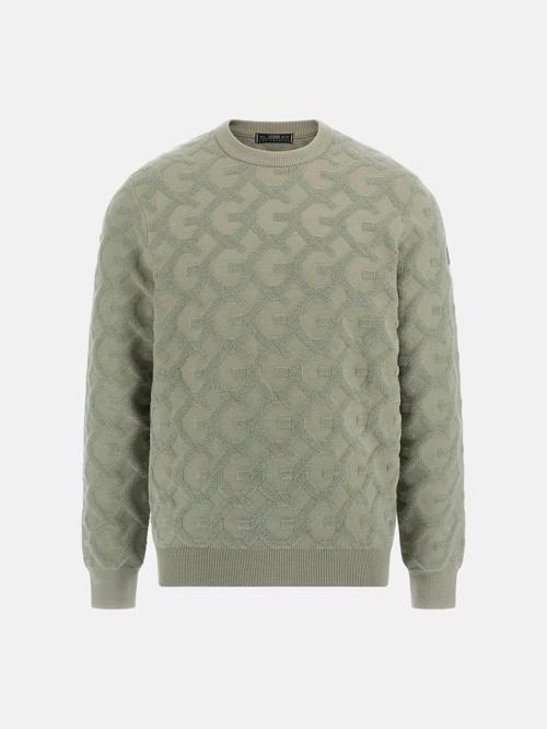 John Erkek Yeşil Triko M5BR19Z0470-A81T