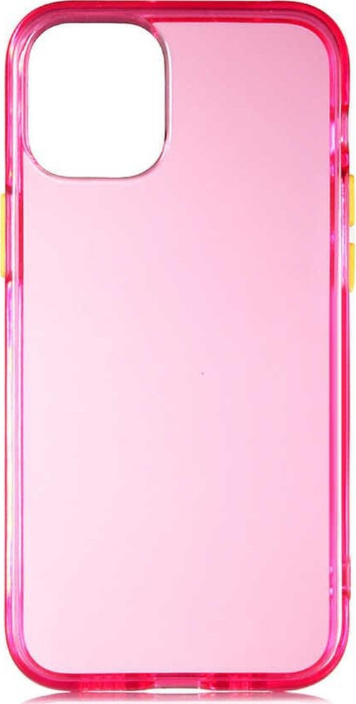 iPhone 12 Mini Uyumlu MKST Bistro Kılıf-Pembe