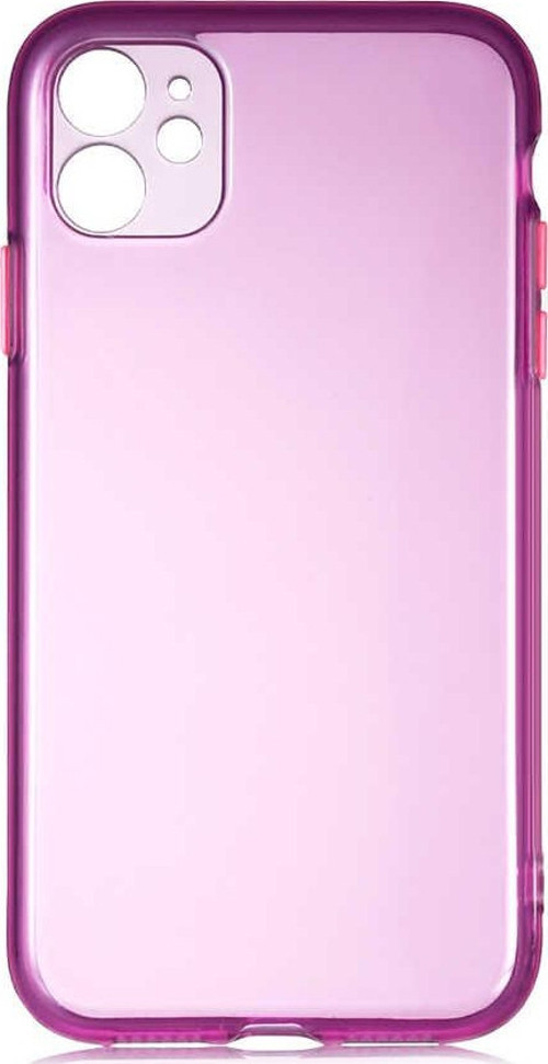 iPhone 11 Uyumlu MKST Bistro Kılıf-Mor