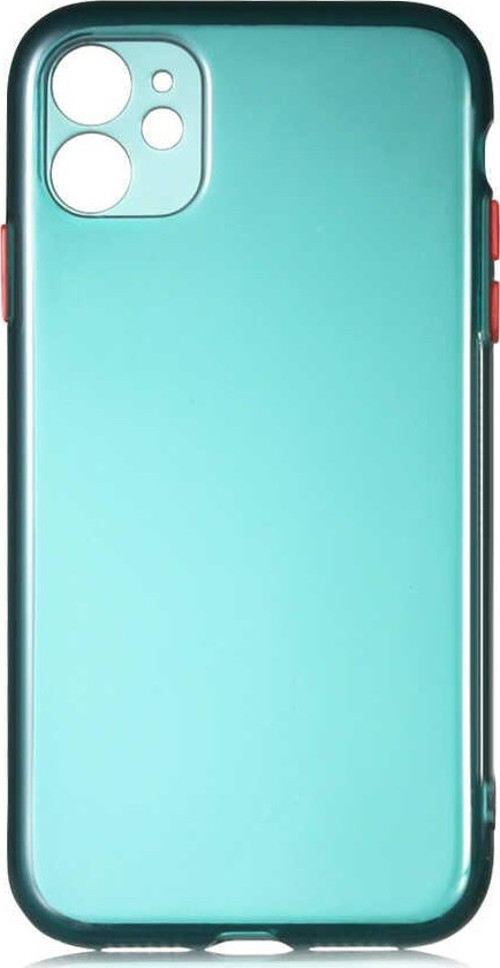 iPhone 11 Uyumlu MKST Bistro Kılıf-Koyu Yeşil