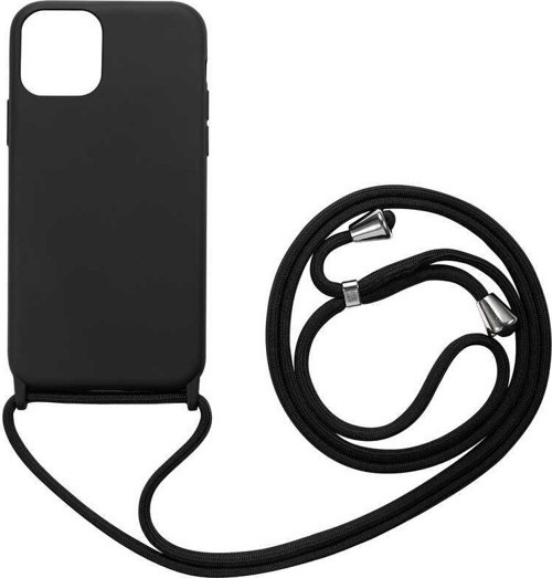 iPhone 12 Mini Uyumlu MKST Ropi Kılıf-Siyah