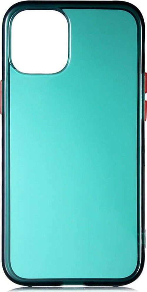 iPhone 12 Pro Max Uyumlu MKST Bistro Kılıf-Koyu Yeşil