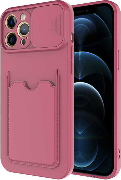 iPhone 12 Pro Uyumlu MKST Kartix Kılıf-Koyu Mor
