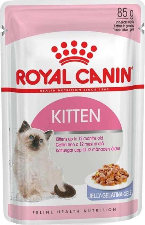 Kitten Jelly Yavru Kedi Konservesi 85 gr 24 Adet