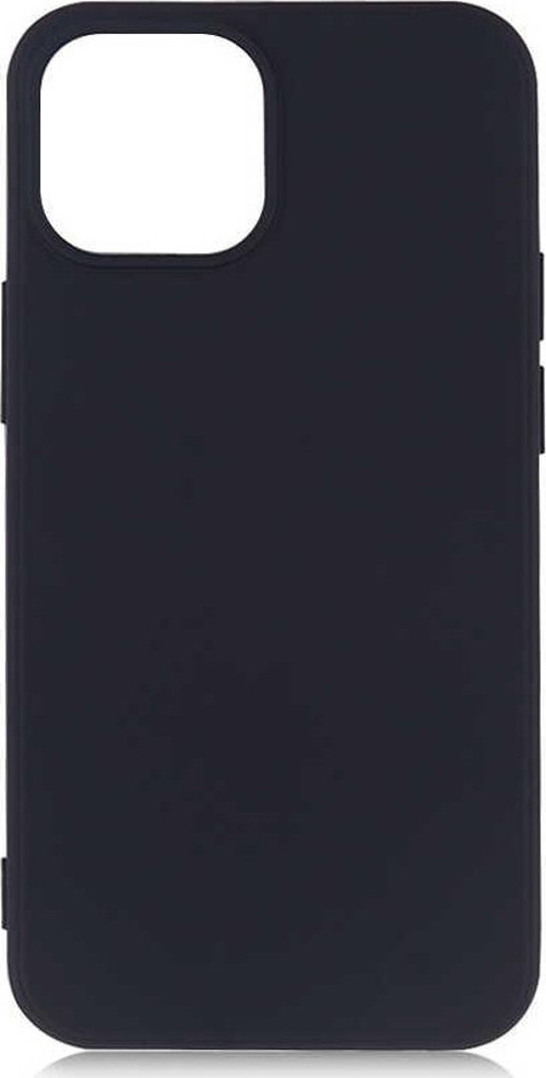 iPhone 13 Mini Uyumlu MKST Premier Silikon Kılıf-Siyah