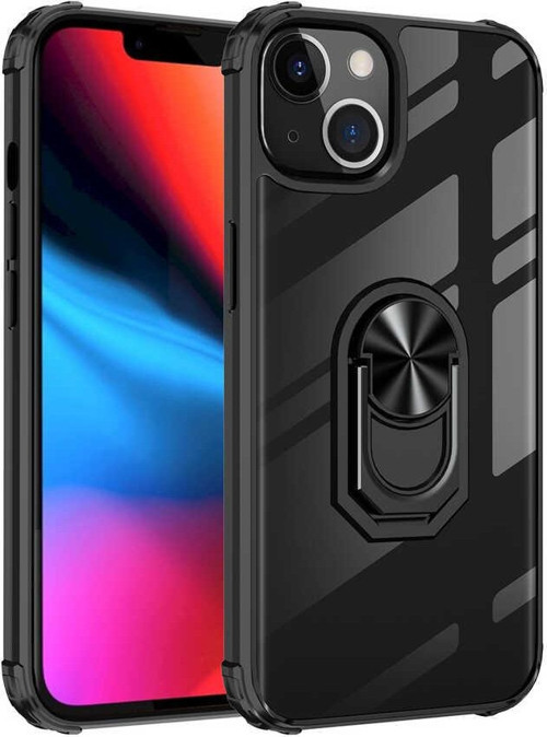 iPhone 13 Mini Uyumlu MKST Mola Kılıf-Siyah
