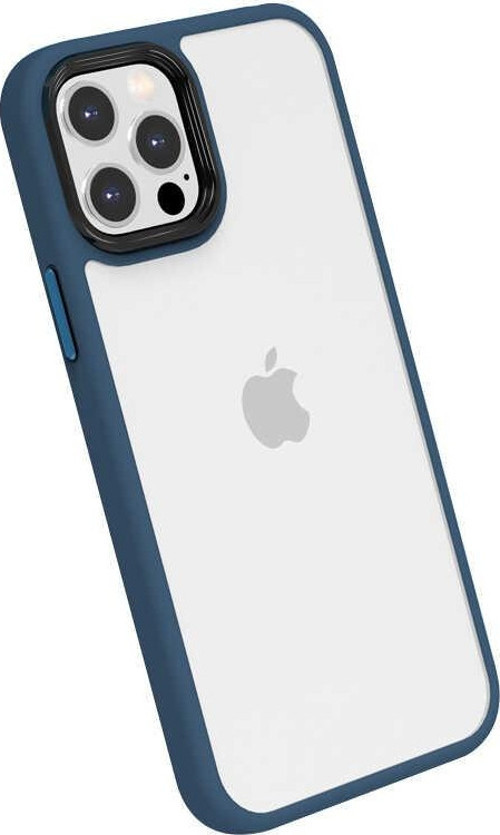 iPhone 13 Pro Max Uyumlu MKST Cann Kılıf-Mavi