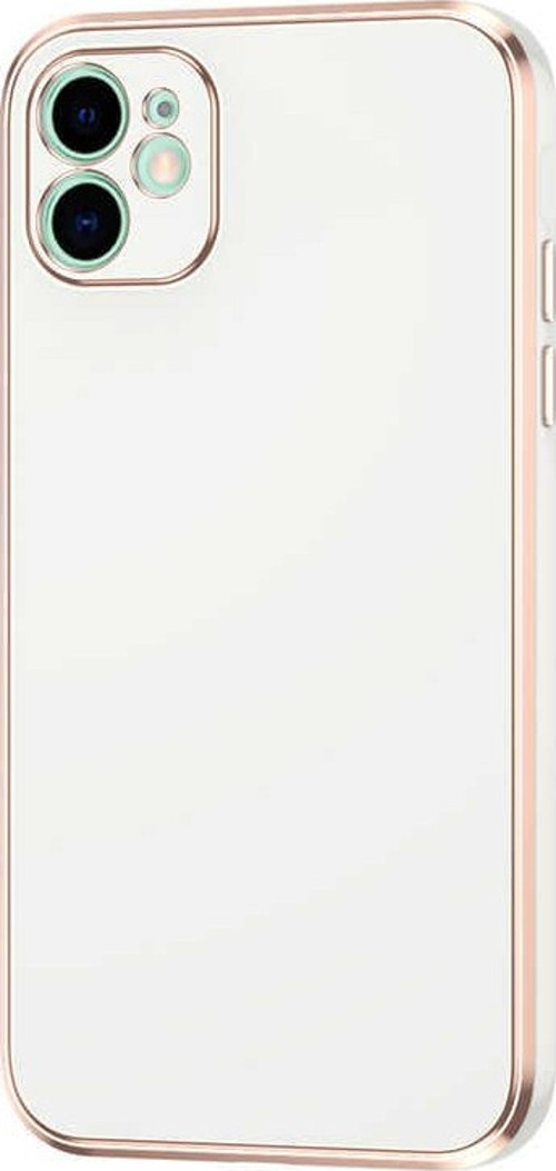 iPhone 12 Uyumlu MKST Bark Kılıf-Beyaz