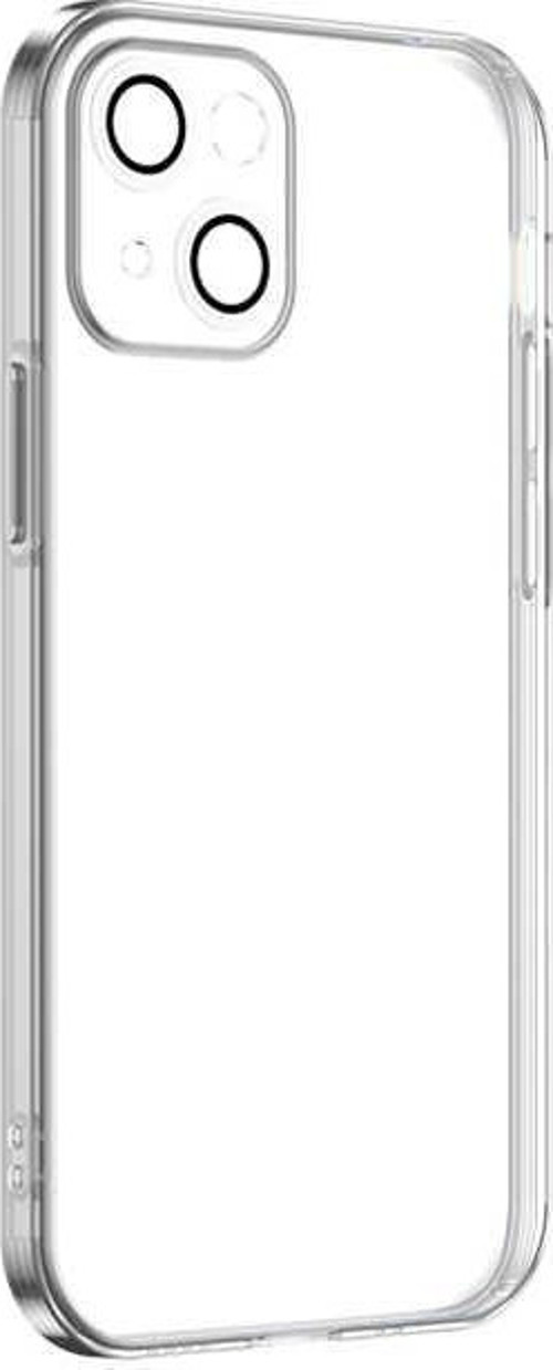 iPhone 13 Mini Uyumlu MKST Krep Kılıf-Renksiz