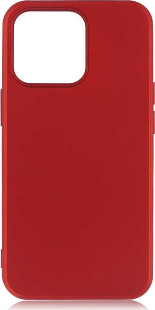 iPhone 13 Pro Uyumlu MKST Premier Silikon Kılıf-Kırmızı
