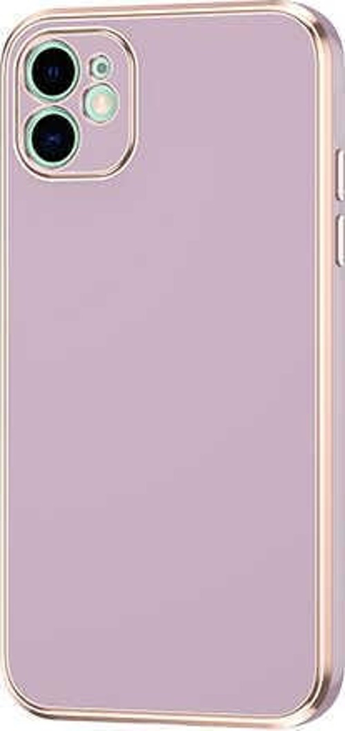 iPhone 12 Uyumlu MKST Bark Kılıf-Lila