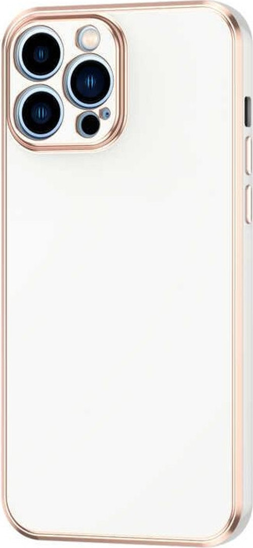 iPhone 12 Pro Uyumlu MKST Bark Kılıf-Beyaz