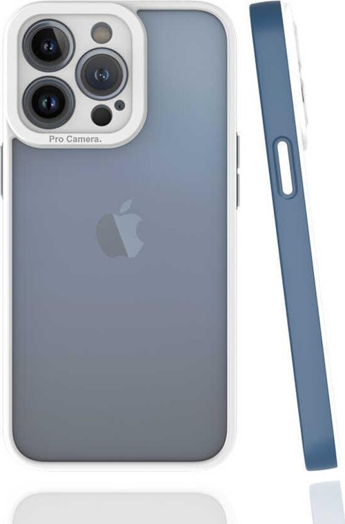 iPhone 13 Pro Uyumlu MKST Mima Kılıf-Lacivert