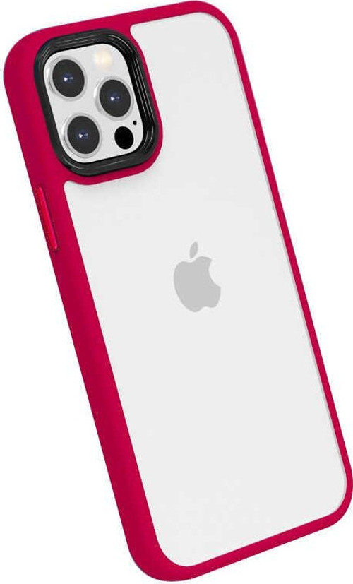 iPhone 13 Pro Max Uyumlu MKST Cann Kılıf-Kırmızı